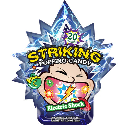 STRIKING Popping Candy Electric Shock 30g