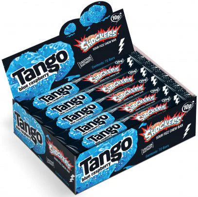 Tango Blue Raspberry Shockers - 10 Bars