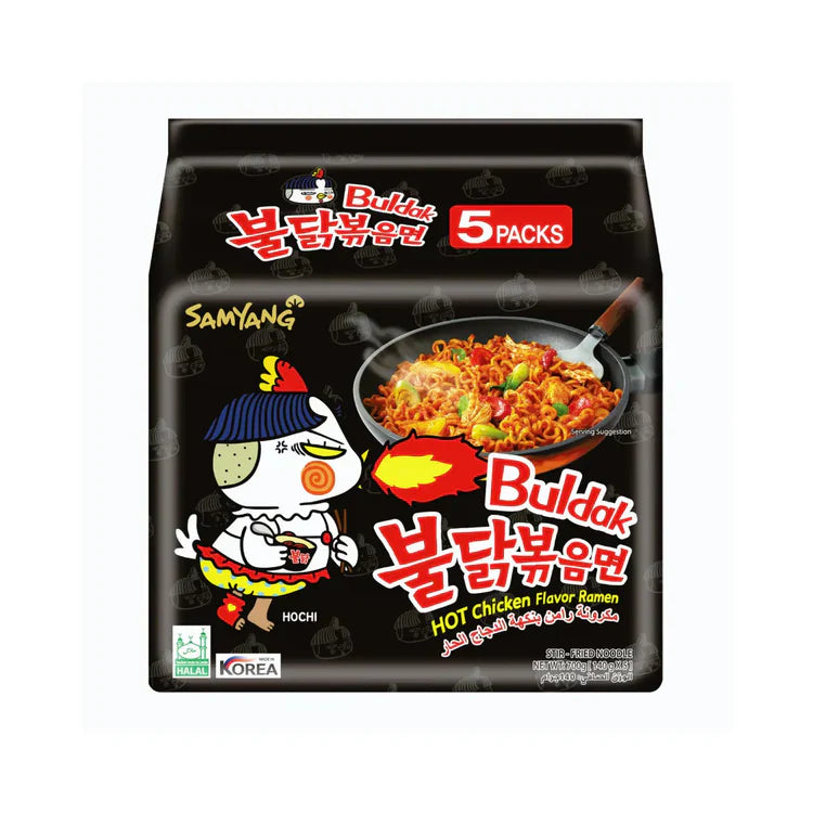 SAMYANG BULDAK RAMEN - HOT CHICKEN (PACK OF 5)