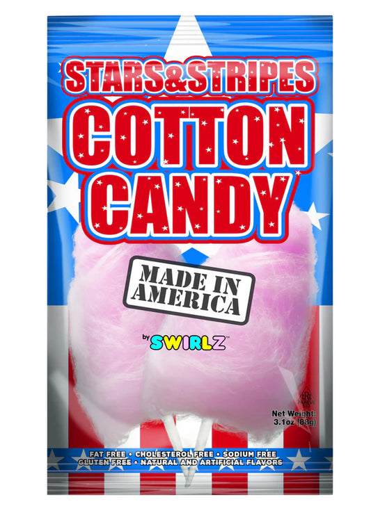 Stars & Stripes Cotton Candy (88g)