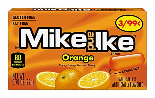 Mike and Ike Orange - Mini (22g)