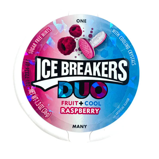 Ice Breakers - Duo Raspberry Sugar Free Mints