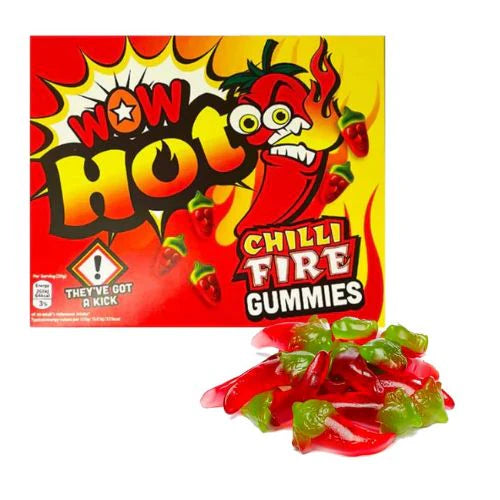 WOW Hot Chilli Fire Gummies 150g