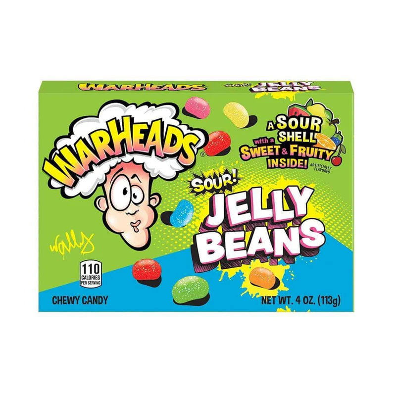 Warheads Sour Jelly Beans Theater Box 113g