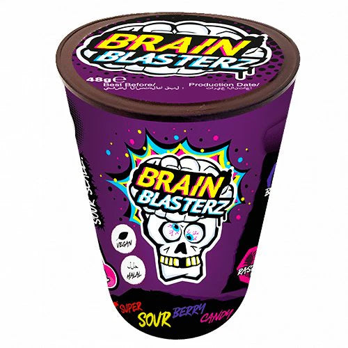 Brain Blasterz Super Sour Berry Candy 48g